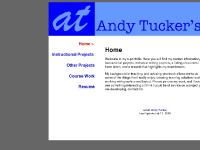 andytucker.net Instructional Projects, Other Projects, Course Work