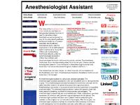 anesthesia-assistant.com Anesthesiologist Assistants, Anesthesiologist, Anesthesia Technicians anesthesia-assistant.com Anesthesiologist Assistants, Anesthesiologist, Anesthesia Technicians