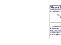 anglicandominican.com GetYourChurchDomain.com, forministry.com/help/integrate.dsp