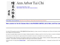 Ann Arbor Tai Chi Homepage Ann Arbor Tai Chi Homepage