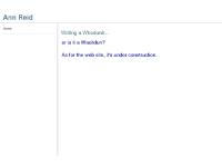 annreid - Ann Reid annreid - Ann Reid