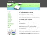 Pension Annuities and Alternatives: Comparisons from Annuity Plan -