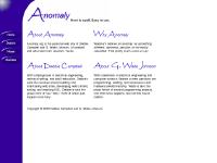 Anomaly Home Page Anomaly Home Page