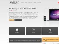 Anonine : VPN-tjänst - surfa anonymt Anonine : VPN-tjänst - surfa anonymt
