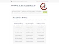 Breaking Internet Censorship Ltd. - Anonymous Hosting and Private Domain Registrartion Breaking Internet Censorship Ltd. - Anonymous Hosting and Private Domain Registrartion