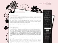 Anonymous Letter Anonymous Letter