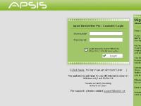 Apsis Newsletter Pro - Login Apsis Newsletter Pro - Login