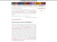 Qu’est-ce que L'Année philologique ? | L'Année philologique Qu’est-ce que L'Année philologique ? | L'Année philologique