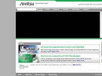 anritsu-industry.com Products, Quality Assurance, Environmental Awareness