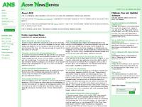 ANS - RISC OS News Archive ANS - RISC OS News Archive