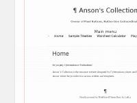 ansontx.info Anson, The Ruler, Resume of a Leader ansontx.info Anson, The Ruler, Resume of a Leader