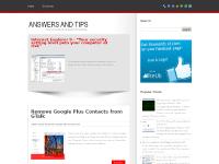 Answers and Tips | Personal Collection Answers and Tips | Personal Collection