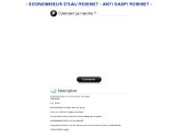 ECONOMISEUR D'EAU ROBINET ANTI GASPI ROBINET ECONOMIE D'EAU - ECONOMISEUR D'EAU ROBINET ANTI GASPI ROBINET ECONOMIE D'EAU -