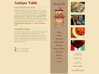 antiquetableonline.com Menus, Ambiance, Our Kitchen antiquetableonline.com Menus, Ambiance, Our Kitchen