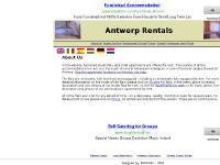 Antwerp Rentals - Furnished Flats in Antwerpen and apartments for rent. Accommodation in central Antwerpen, Belgium.