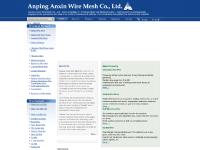 Anping Anxin Wire Mesh Co., Ltd. Anping Anxin Wire Mesh Co., Ltd.