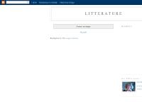 LITTERATURE LITTERATURE