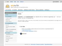Pers, Hulp, Over AnySurfer, De checklist  Pers, Hulp, Over AnySurfer, De checklist