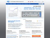 Audio Precision : High Performance Audio Analyzer & Audio Test Instruments