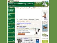 apdt.com dog training, dog trainer, trainers