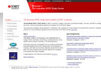 apec.org.au RMIT University, APEC Study Centre apec.org.au RMIT University, APEC Study Centre
