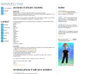 apeoholic.se Netduino, WP7