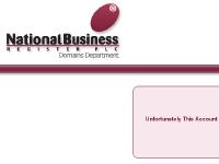 National Business Register PLC - [TITLE] - [DOMAIN]