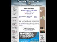 Apostolic Church Directory, Apostolic Pentecostal Churches, Ministries, Oneness Pentecostal Organizations Apostolic Church Directory, Apostolic Pentecostal Churches, Ministries, Oneness Pentecostal Organizations