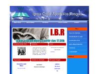 apostolicaresgate.com.br Ministérios, Avisos e Eventos, Contatos