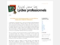 Appel pour les lycées professionnels | Appel à l'initiative de l'UNL Appel pour les lycées professionnels | Appel à l'initiative de l'UNL