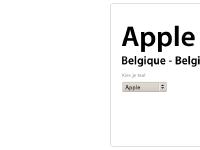 apple.be Français, Nederlands apple.be Français, Nederlands