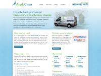 Carpet, upholstery and curtain cleaning in Sussex, Hampshire and Surrey from Apple Clean