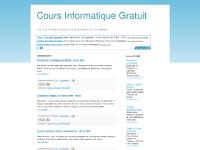 Cours Informatique Gratuit