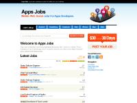 apps-jobs.com mobile application, developer jobs, iphone apps apps-jobs.com mobile application, developer jobs, iphone apps