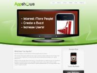 AppShows iPhone App Demo