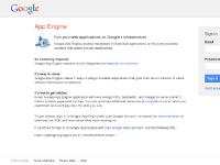 Welcome to Google App Engine Welcome to Google App Engine