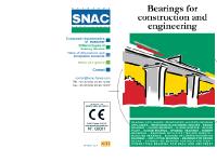 appuis-de-ponts.com Different types of bearing devices, SNAC at a glance, Getting in touch with SNAC appuis-de-ponts.com Different types of bearing devices, SNAC at a glance, Getting in touch with SNAC