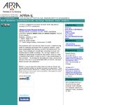 APRA-IL ASSOCIATION OF PROFESSIONAL RESEARCHERS FOR ADVANCEMENT