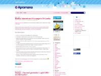 apramana.com web design, web standards, web accessibility
