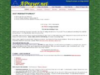 aprayer.net testimonies section, Addictions, Life Altering Conditions