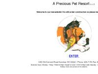 apreciouspetresort.com - apreciouspetresort