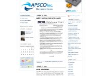 apsco.typepad.com APSCO, APSCO Awards, APSCO New Products