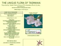 Australian Plants Society Tasmania - Tasmania's Unique Flora