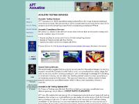 aptacoustics.co.uk Acoustic Testing, Sound Testing, Air test