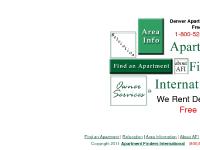 Apartment Finders International: Main Title Page