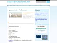 aquacultureinsurance.com find aquaculture professionals, Risk Managers, Insurance Buyers