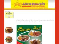 Archibald's Char-Broiler and Drive-Thru - About Archibald's Char-Broiler and Drive-Thru - About