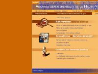 archives-hautevienne.com Qui sommes nous ?, Informations pratiques, Quoi de neuf archives-hautevienne.com Qui sommes nous ?, Informations pratiques, Quoi de neuf