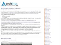 Arch Linux User Blogs Arch Linux User Blogs