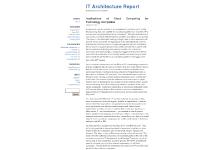 IT Architecture Report